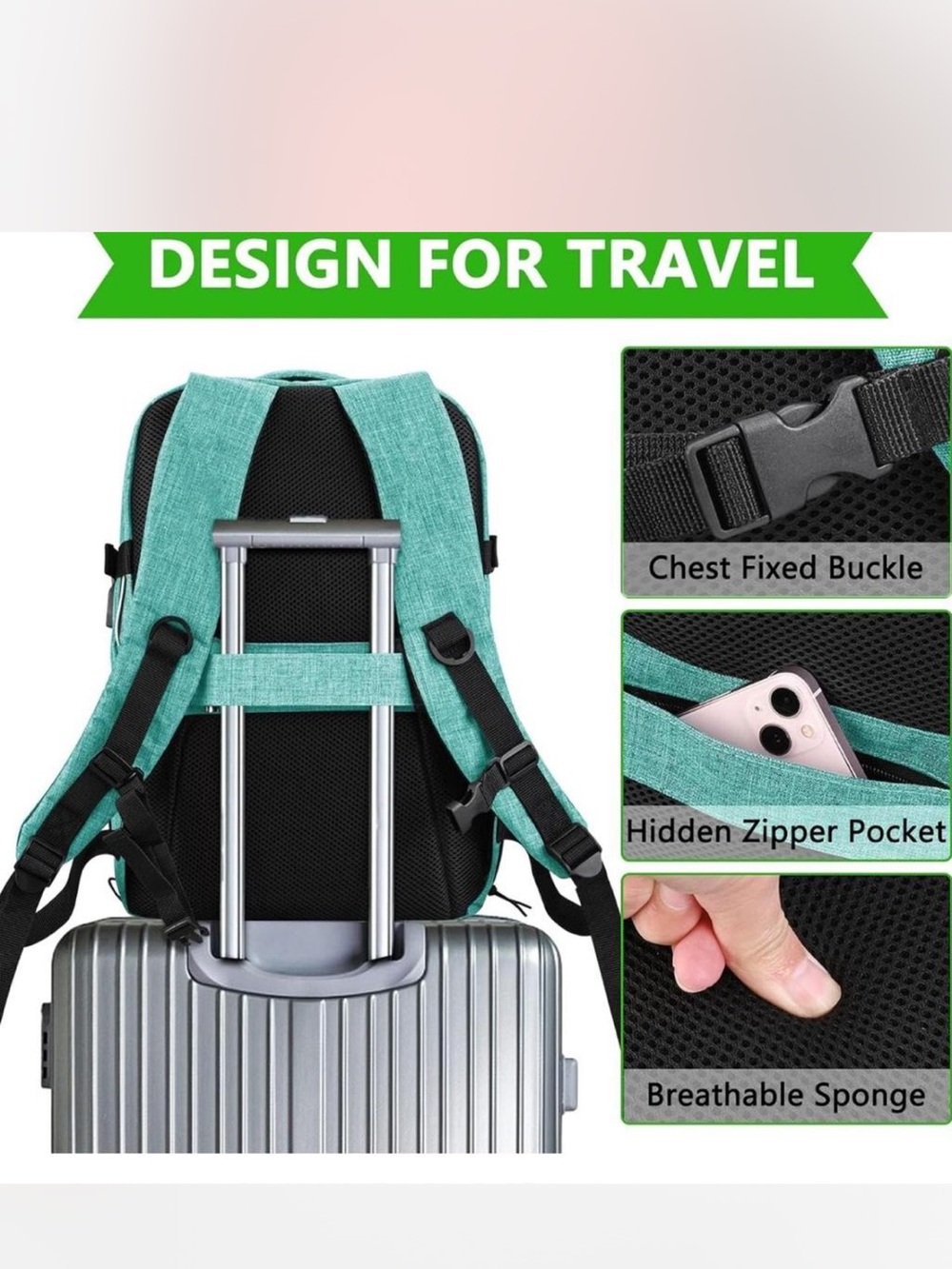 The Backpack with multi functionality & technology, please read. - Picture 6 of 7